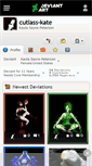 Mobile Screenshot of cutlass-kate.deviantart.com