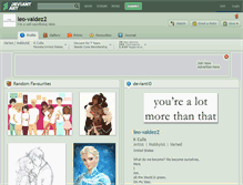 Tablet Screenshot of leo-valdez2.deviantart.com