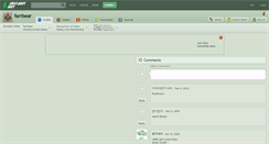 Desktop Screenshot of farrbear.deviantart.com