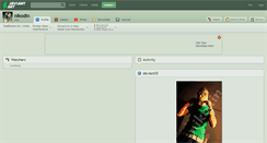 Desktop Screenshot of nikodin.deviantart.com