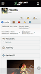 Mobile Screenshot of nikodin.deviantart.com
