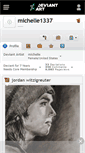 Mobile Screenshot of michelle1337.deviantart.com