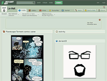 Tablet Screenshot of le-mat.deviantart.com