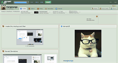 Desktop Screenshot of mangosango.deviantart.com