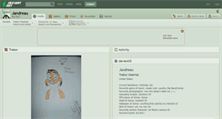 Desktop Screenshot of jandreau.deviantart.com