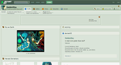 Desktop Screenshot of gedomitsu.deviantart.com