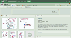 Desktop Screenshot of orionxs.deviantart.com