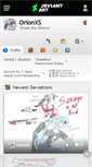 Mobile Screenshot of orionxs.deviantart.com