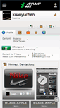 Mobile Screenshot of kuanyuchen.deviantart.com