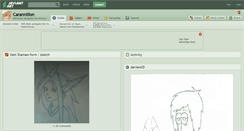 Desktop Screenshot of carannilion.deviantart.com
