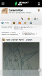 Mobile Screenshot of carannilion.deviantart.com