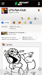 Mobile Screenshot of lfg-fan-club.deviantart.com