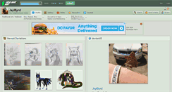 Desktop Screenshot of jaylbyrd.deviantart.com