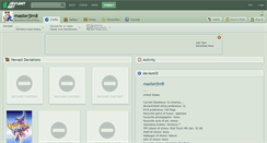 Desktop Screenshot of masterjim8.deviantart.com