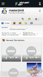 Mobile Screenshot of masterjim8.deviantart.com