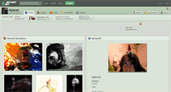 Desktop Screenshot of nylevel.deviantart.com