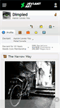 Mobile Screenshot of dimpled.deviantart.com