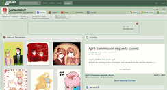Desktop Screenshot of justanotaku9.deviantart.com