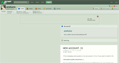 Desktop Screenshot of amekumo.deviantart.com