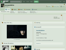 Tablet Screenshot of kemalyildirim.deviantart.com