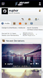 Mobile Screenshot of euphor.deviantart.com
