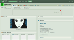 Desktop Screenshot of jesters-dolls.deviantart.com