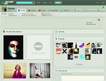 Tablet Screenshot of fallous.deviantart.com