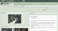 Desktop Screenshot of fantasmaazul.deviantart.com