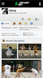 Mobile Screenshot of mnca.deviantart.com