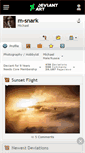 Mobile Screenshot of m-snark.deviantart.com