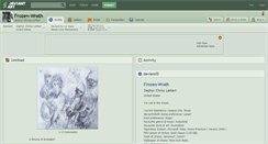 Desktop Screenshot of frozen-wrath.deviantart.com