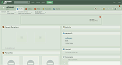 Desktop Screenshot of erksven.deviantart.com