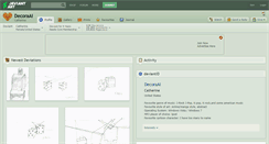 Desktop Screenshot of decoraai.deviantart.com