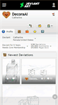 Mobile Screenshot of decoraai.deviantart.com