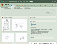 Tablet Screenshot of decoraai.deviantart.com