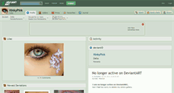 Desktop Screenshot of kinkypink.deviantart.com