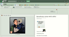 Desktop Screenshot of evios.deviantart.com