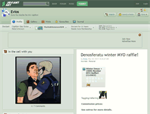 Tablet Screenshot of evios.deviantart.com