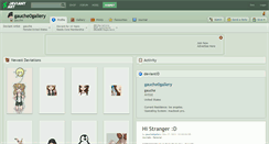 Desktop Screenshot of gauche0gallery.deviantart.com