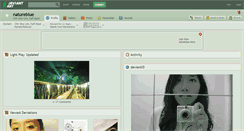 Desktop Screenshot of natureblue.deviantart.com