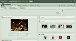 Desktop Screenshot of divinewish.deviantart.com