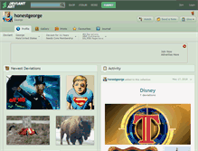 Tablet Screenshot of honestgeorge.deviantart.com