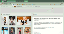 Desktop Screenshot of ninja-person-13.deviantart.com