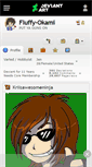 Mobile Screenshot of fluffy-okami.deviantart.com