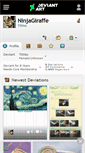 Mobile Screenshot of ninjagiraffe.deviantart.com