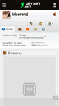 Mobile Screenshot of iriserend.deviantart.com
