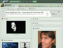 Tablet Screenshot of abstractlvr.deviantart.com