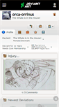 Mobile Screenshot of orca-orrinus.deviantart.com