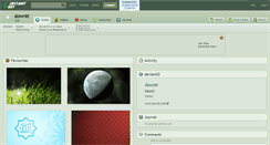 Desktop Screenshot of downtr.deviantart.com