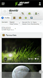 Mobile Screenshot of downtr.deviantart.com